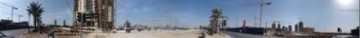 burj dubai complex panorama