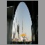 Burj Dubai reflection
