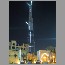 Burj Dubai at night