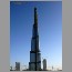 Burj Dubai in the sky