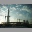 Dubai metro and Burj Dubai