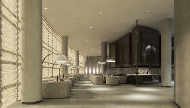 Erotica Restaurant in Armani Hotel